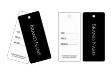 Karton etikett Model HT-M112 Etiketten aus Karton Model HT-M112