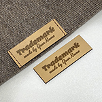 Lederlabel aus Echt-Leder Model EP-M12