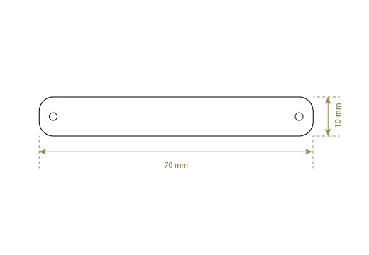 Kunstleder Etiketten Model EP-M130