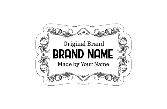 Kunstleder Etiketten Model EP-M142