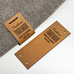 Lederlabel aus Echt-Leder Model EP-M19
