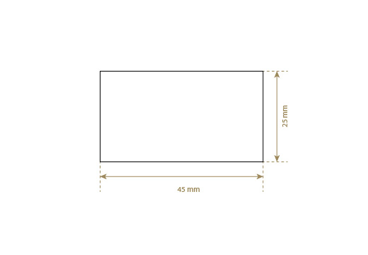 Lederetikett aus Echt-Leder Model EP-M22