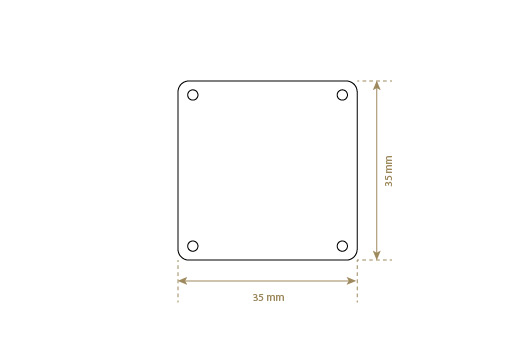 Lederlabel aus Echt-Leder Model EP-M38