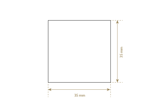 Lederlabel aus Echt-Leder Model EP-M45