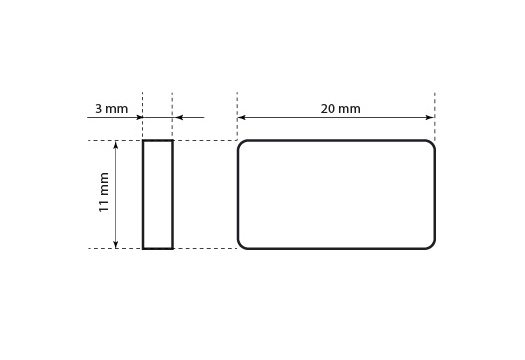 Kunststoffsiegel Model ST-M185