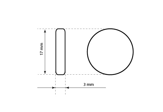 Kunststoffsiegel Model ST-M44