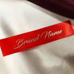 Markenname bedruckte Textiletiketten - TL-M1