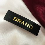 Markenname bedruckte Textiletiketten - TL-M10