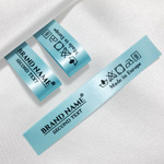 Markenname bedruckte Textiletiketten - TL-M126