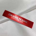 Markenname bedruckte Textiletiketten - TL-M136