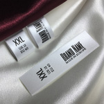 Markenname bedruckte Textiletiketten - TL-M16