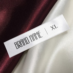 Markenname bedruckte Textiletiketten - TL-M23