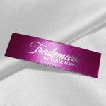 Bedrucktes Textiletikett Vogue Style Model TL-M69