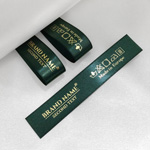 Markenname bedruckte Textiletiketten - TL-M84