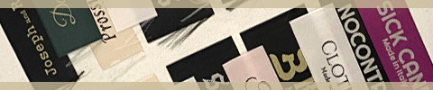 Bedrucktes Textiletikett Regular Style Model TL-M2