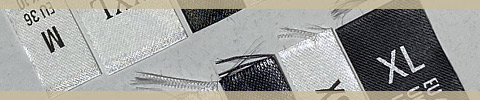 Größenetiketten Model TC-M167